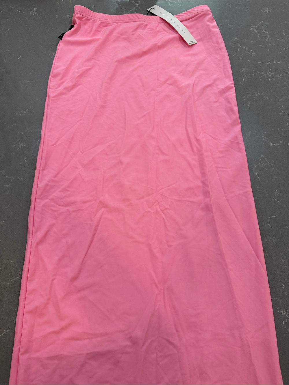 Missguided Bubblegum Pink Maxi Skirt